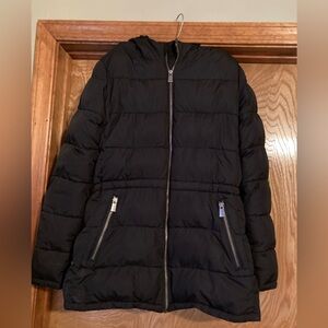 Gap ladies black hooded jacket